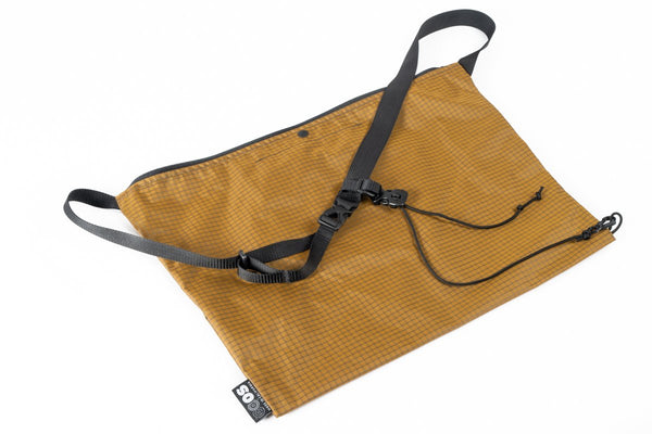 OUTERSHELL ADVENTURE Magic Musette ブルー Magic Musette, Packable Sling Bag - Outer Shell Bike Bags